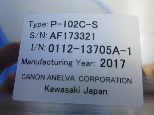 Anelba P-102C-S Cry -pump Detail Image - ASKINDEX Korea