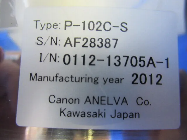 Anelba P-102C-S Cry -pump Detail Image - ASKINDEX Korea