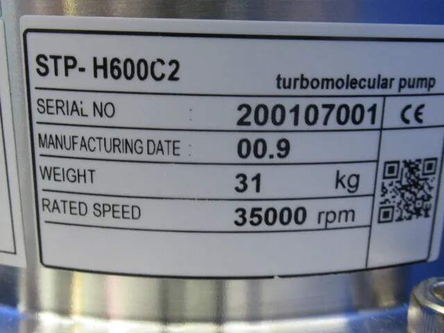 Edwards STP-H600C2 Turbo molecular pump Detail Image - ASKINDEX Korea