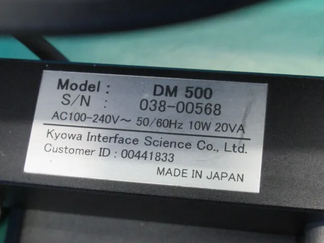 Kyowa -interface science DropMaster500 Automatic contact angle Detail Image - ASKINDEX Korea