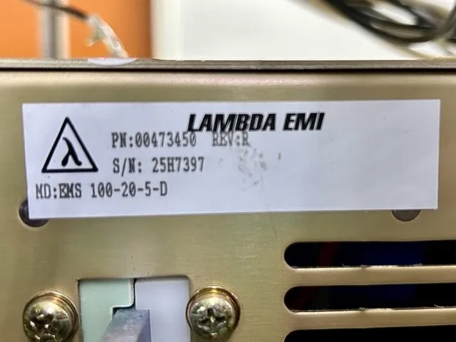 Electronic major EMS 100-20-5-D DC power supply Detail Image - ASKINDEX Korea