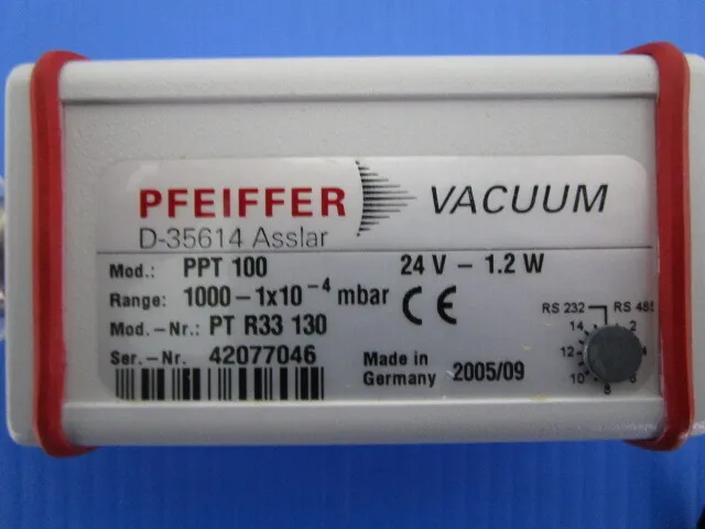 PFEIFFER VACUUM PPT 100 Vacuum gauge Detail Image - ASKINDEX Korea
