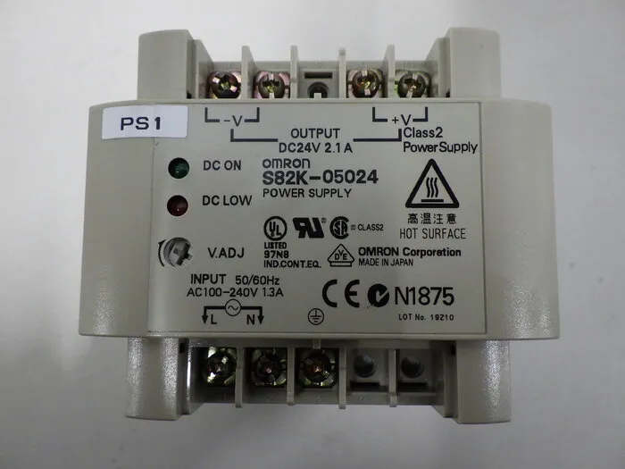 오므론 S82K-05024 DC 전원 공급 장치 상세 이미지 - ASKINDEX 코리아