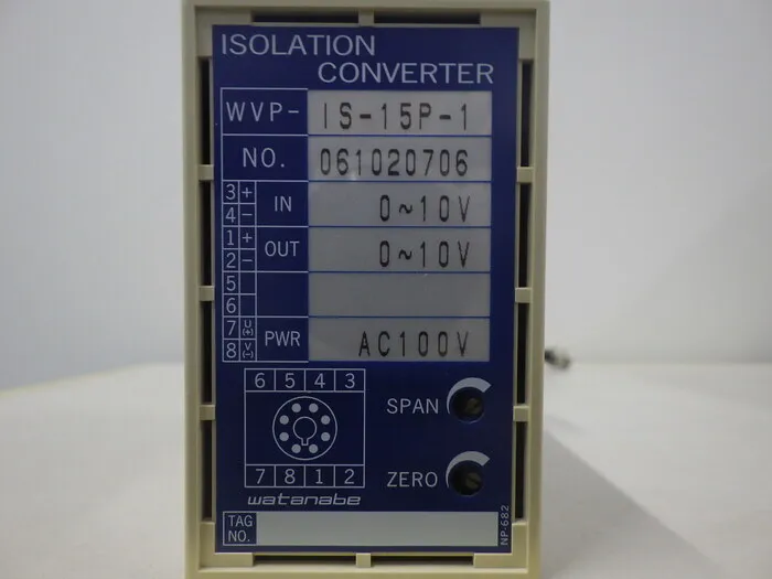 Watanabe Electrical Industry WVP-IS-15P-1 Insulated converter (isolator) Detail Image - ASKINDEX Korea