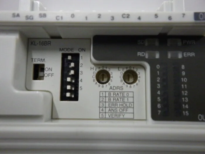 Keen KL-16BR Sequencer (PLC) (screw terminal stand relay output) Detail Image - ASKINDEX Korea