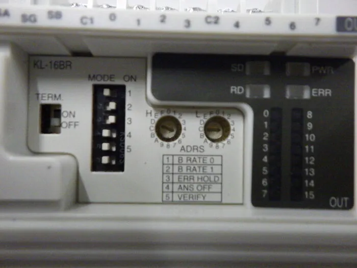 Keen KL-16BR Sequencer (PLC) (screw terminal stand relay output) Detail Image - ASKINDEX Korea