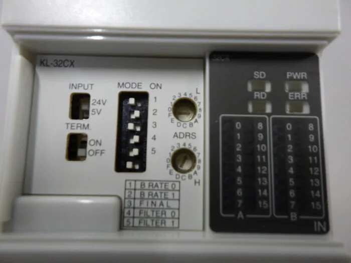 Keen KL-32CX Sequencer (PLC) (connector) Detail Image - ASKINDEX Korea