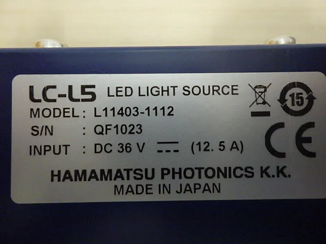 하마마츠 포토닉스 L11403-1112 LED 라이트(UV) 상세 이미지 - ASKINDEX 코리아