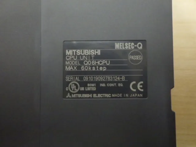 Mitsubishi Electric Q06HCPU Squencer (CPU unit) Detail Image - ASKINDEX Korea