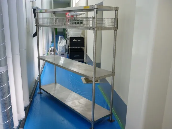   Stainless steel shelves Detail Image - ASKINDEX Korea