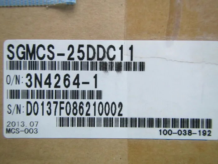 야스카와 전기 SGMCS-25DDC11 서보 모터 상세 이미지 - ASKINDEX 코리아