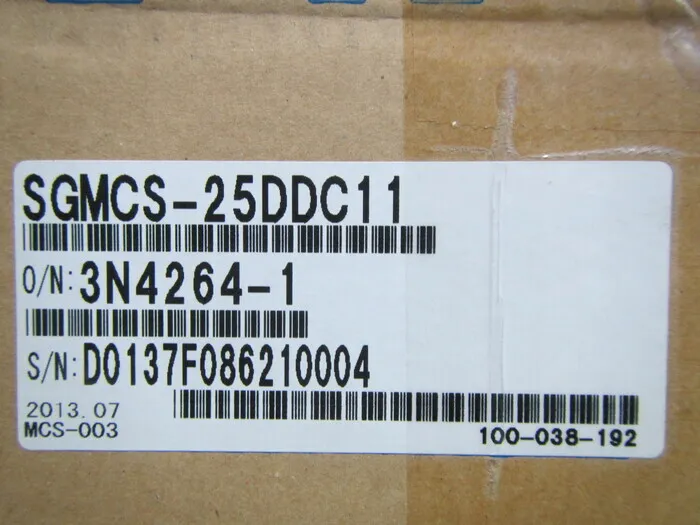 야스카와 전기 SGMCS-25DDC11 서보 모터 상세 이미지 - ASKINDEX 코리아