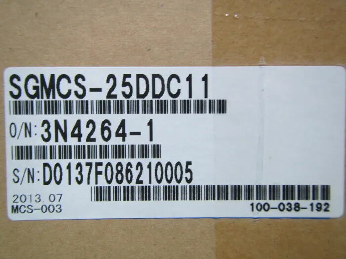 야스카와 전기 SGMCS-25DDC11 서보 모터 상세 이미지 - ASKINDEX 코리아