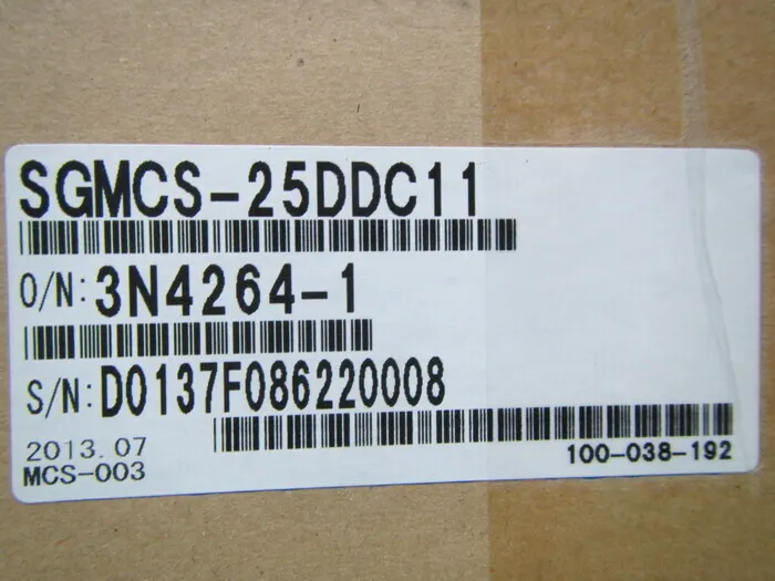 야스카와 전기 SGMCS-25DDC11 서보 모터 상세 이미지 - ASKINDEX 코리아