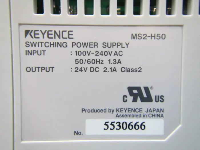 Keyence MS2-H50 DC 전원 공급 장치 상세 이미지 - ASKINDEX 코리아