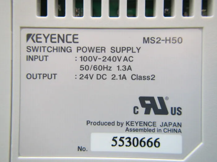 Keyence MS2-H50 DC 전원 공급 장치 상세 이미지 - ASKINDEX 코리아