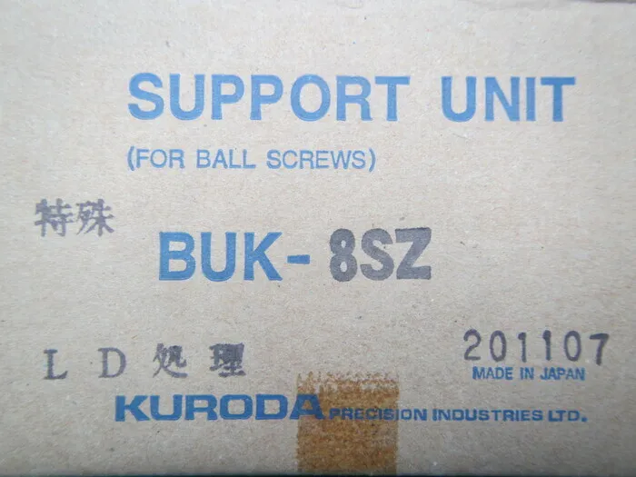 Kuroda Seiko 特殊 BUK-8SZ Support unit Detail Image - ASKINDEX Korea