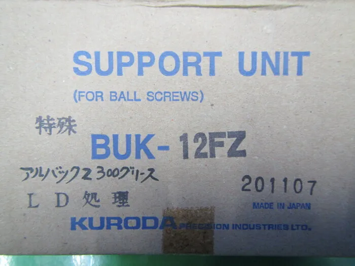 Kuroda Seiko 特殊 BUK-12FZ Support unit Detail Image - ASKINDEX Korea