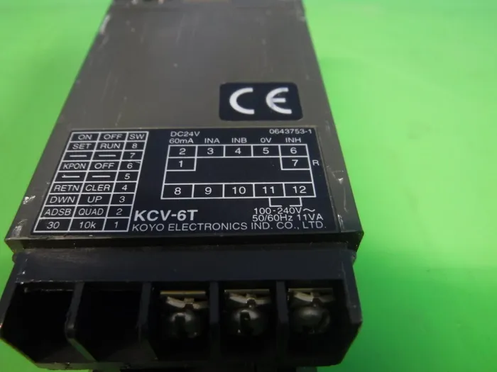 Koyo Electronic Industry KCV-6T Electronic counter Detail Image - ASKINDEX Korea
