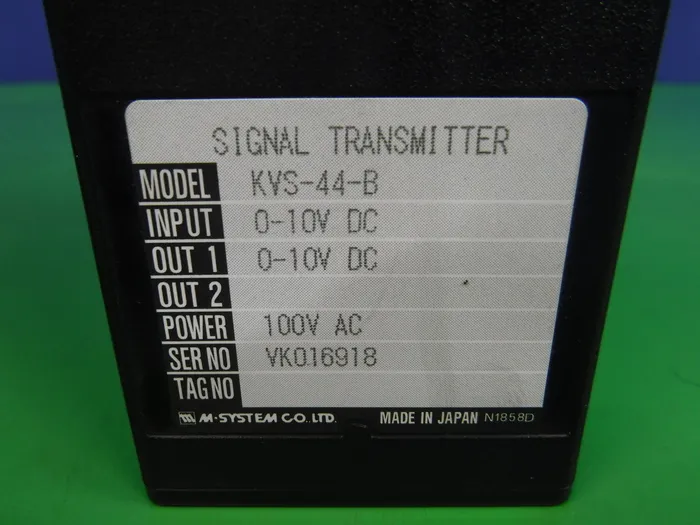 M System Giken KVS-44-B DC input converter Detail Image - ASKINDEX Korea