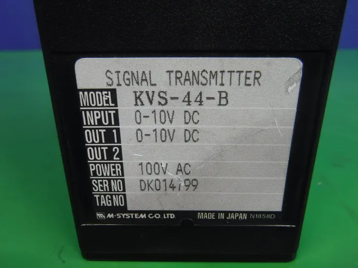 M 시스템 기술 KVS-44-B DC 입력 변환기 상세 이미지 - ASKINDEX 코리아