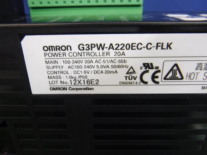Omron G3PW-A220EC-C-FLK Electric power adjustment instrument Detail Image - ASKINDEX Korea