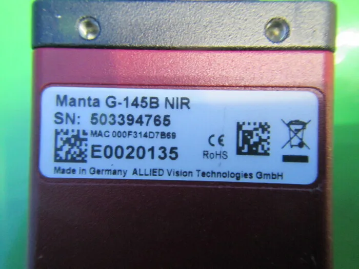 Ad Science MantaG-145B NIR Near infrared monochrome camera Detail Image - ASKINDEX Korea