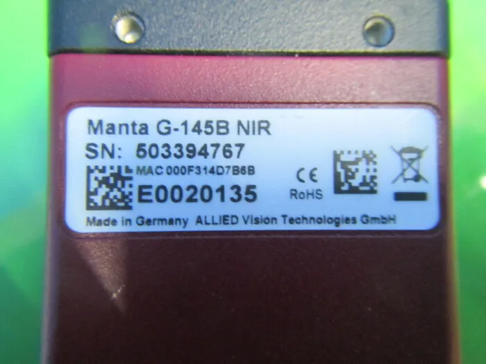 Ad Science MantaG-145B NIR Near infrared monochrome camera Detail Image - ASKINDEX Korea