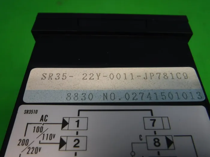 시마덴 SR35(SR35-22Y-0011-JP781C9) 디지털 조절계 상세 이미지 - ASKINDEX 코리아