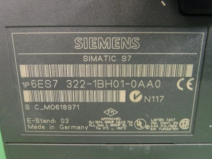 지멘스 6ES7 322-1BH01-0AA0 시퀀서(PLC) I/O 유닛 상세 이미지 - ASKINDEX 코리아