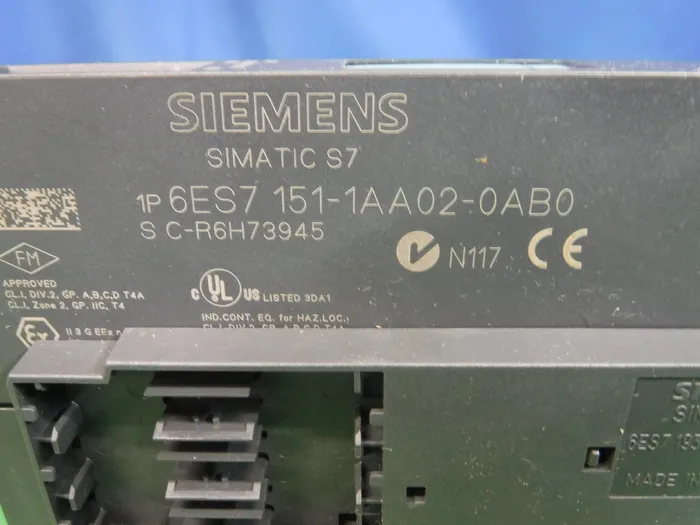 지멘스 6ES7 151-1AA02-0AB0 시퀀서(PLC) 인터페이스 유닛 상세 이미지 - ASKINDEX 코리아