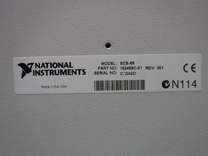 National Instruments SCB-68 Terminal stand (68 pin shield disktop) Detail Image - ASKINDEX Korea
