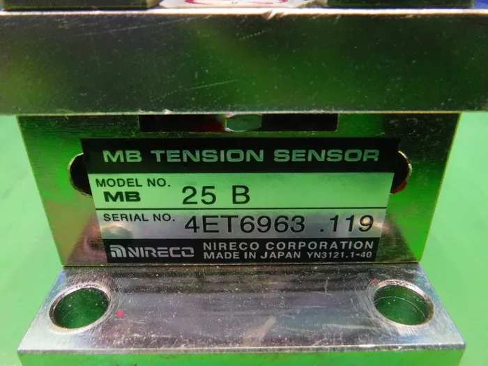 니레코 MB25B 장력 센서 상세 이미지 - ASKINDEX 코리아