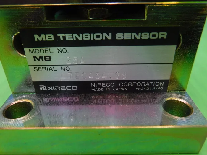 니레코 MB25A 장력 센서 상세 이미지 - ASKINDEX 코리아
