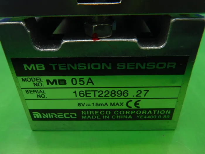 니레코 MB05A 장력 센서 상세 이미지 - ASKINDEX 코리아