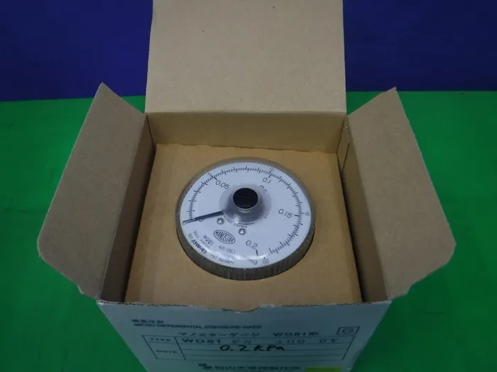 야마모토 전기 제작소 WO81 차압계