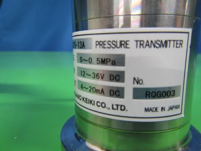 Nagano instrument SU75-13A Pressure transmitter- Detail Image - ASKINDEX Korea