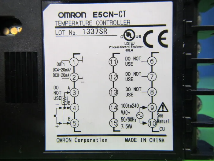 Omron E5CN-CT air conditioner Detail Image - ASKINDEX Korea