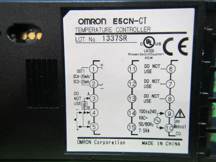Omron E5CN-CT air conditioner Detail Image - ASKINDEX Korea