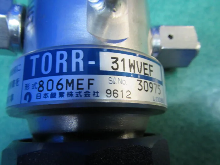 Japanese oxygen TORR-31WVEF Gas regulator Detail Image - ASKINDEX Korea