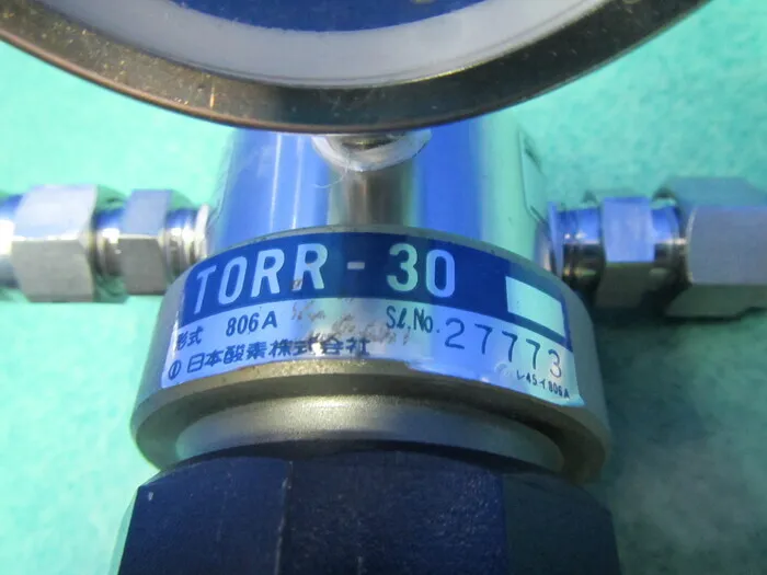 Japanese oxygen TORR-30(806A) Gas regulator Detail Image - ASKINDEX Korea