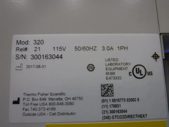 Waken Be Tech 320 CO2 Incubator Detail Image - ASKINDEX Korea