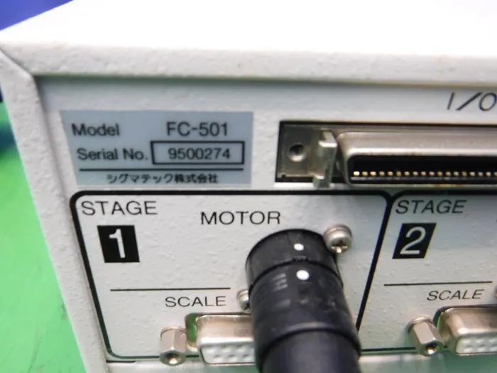 Sigmatech FC-501 Stage controller Detail Image - ASKINDEX Korea