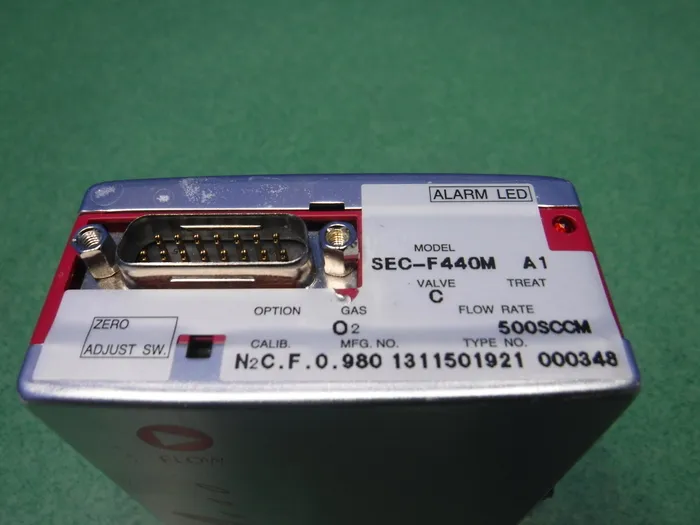 Estech SEC-F440M Mass flow controller Detail Image - ASKINDEX Korea