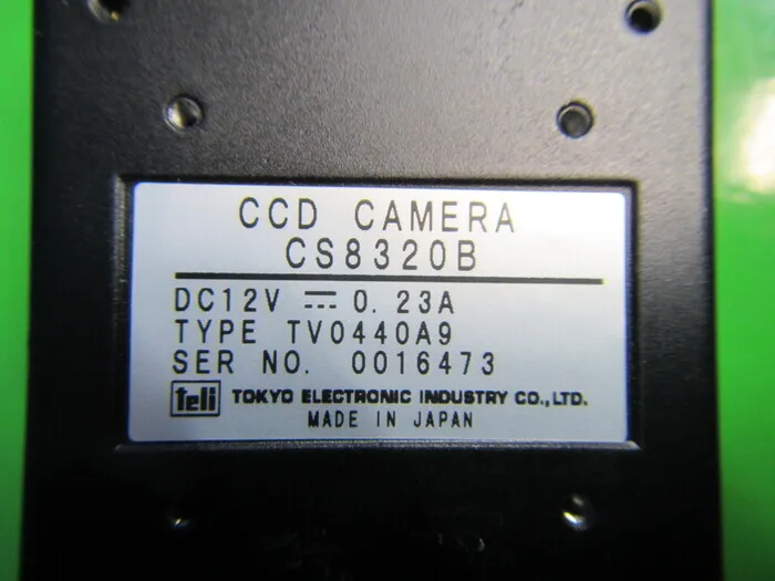 Toshiba Terry CS8320B CCD camera Detail Image - ASKINDEX Korea