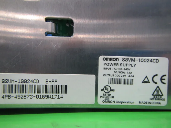 오므론 S8VM-10024CD DC 전원 공급 장치 상세 이미지 - ASKINDEX 코리아