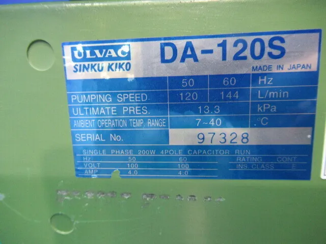 Albuck DA-120S Diaram pump Detail Image - ASKINDEX Korea