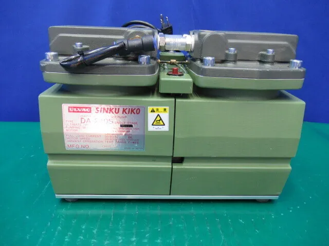 ULVAC DA-240S Diaphragm Pump Detail Image - ASKINDEX Korea