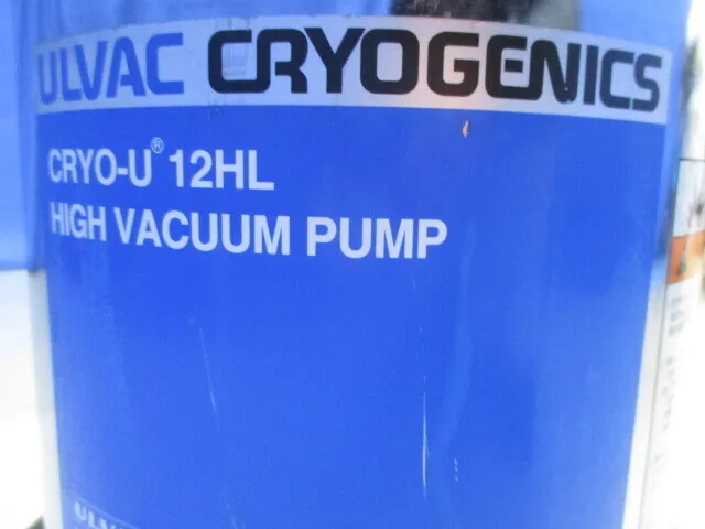 ULVAC CRYO-U12HL Cryopumps Detail Image - ASKINDEX Korea