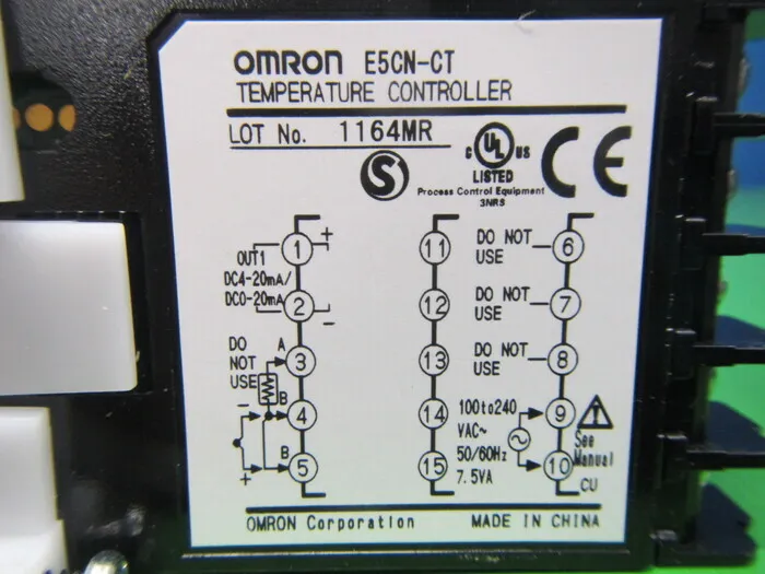 Omron E5CN-CT air conditioner Detail Image - ASKINDEX Korea